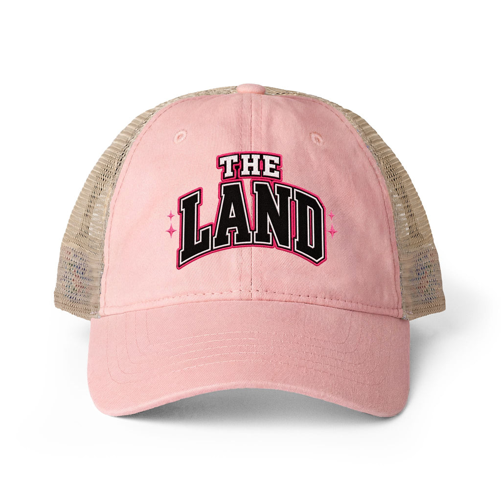 The Land Women's Washed Mesh-Back Cap