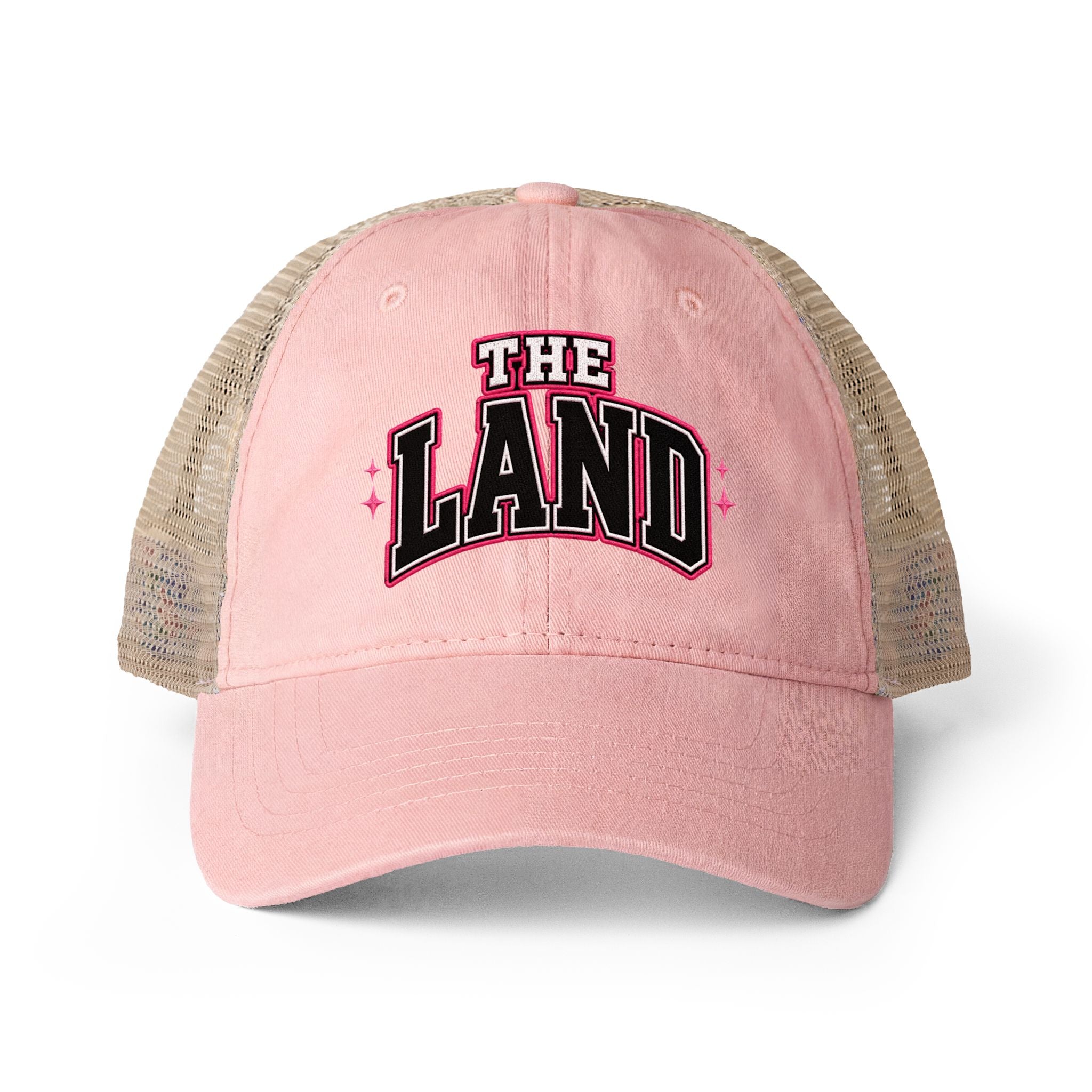 The Land Women's Washed Mesh-Back Cap