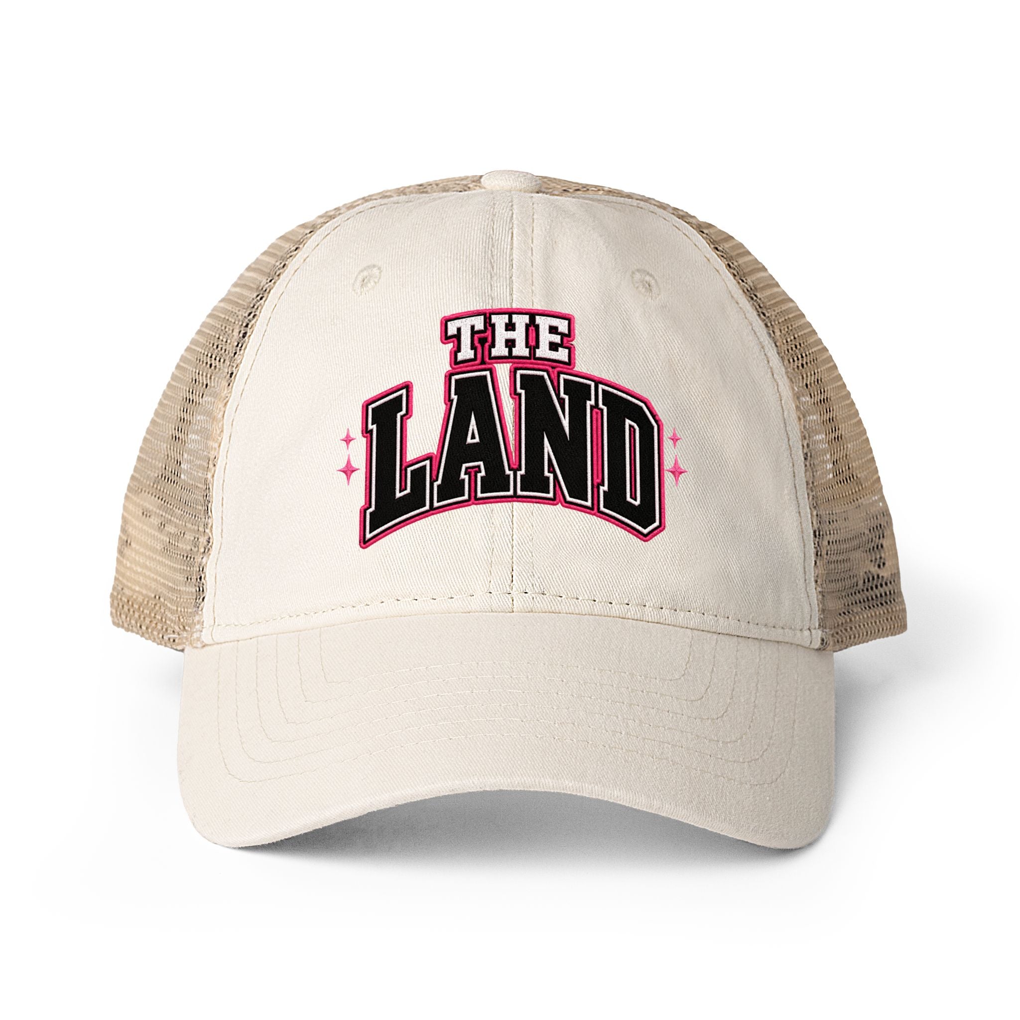 The Land Women's Washed Mesh-Back Cap