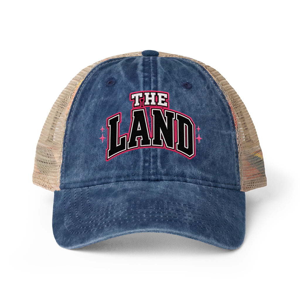 The Land Women's Washed Mesh-Back Cap