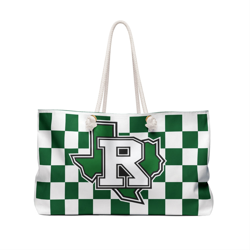 Ropes Logo - Green & White Travel Tote