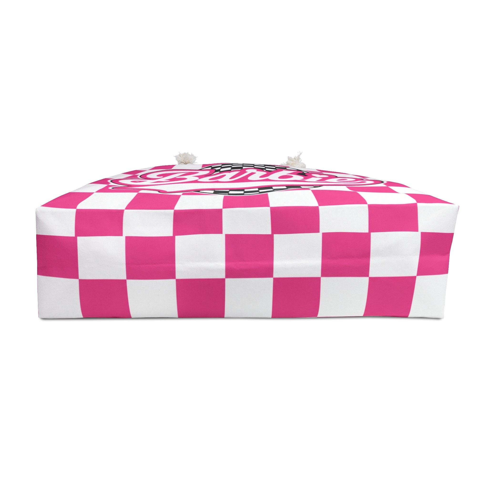 Barbie Pink Checkered - Travel Tote