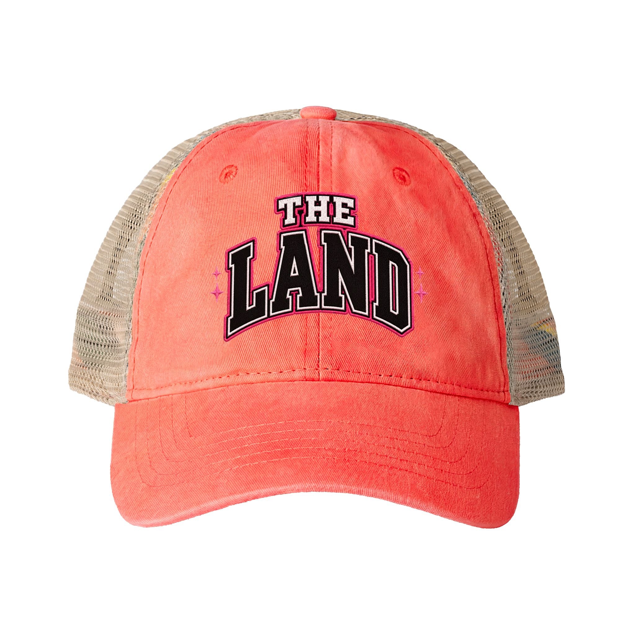The Land Women's Washed Mesh-Back Cap