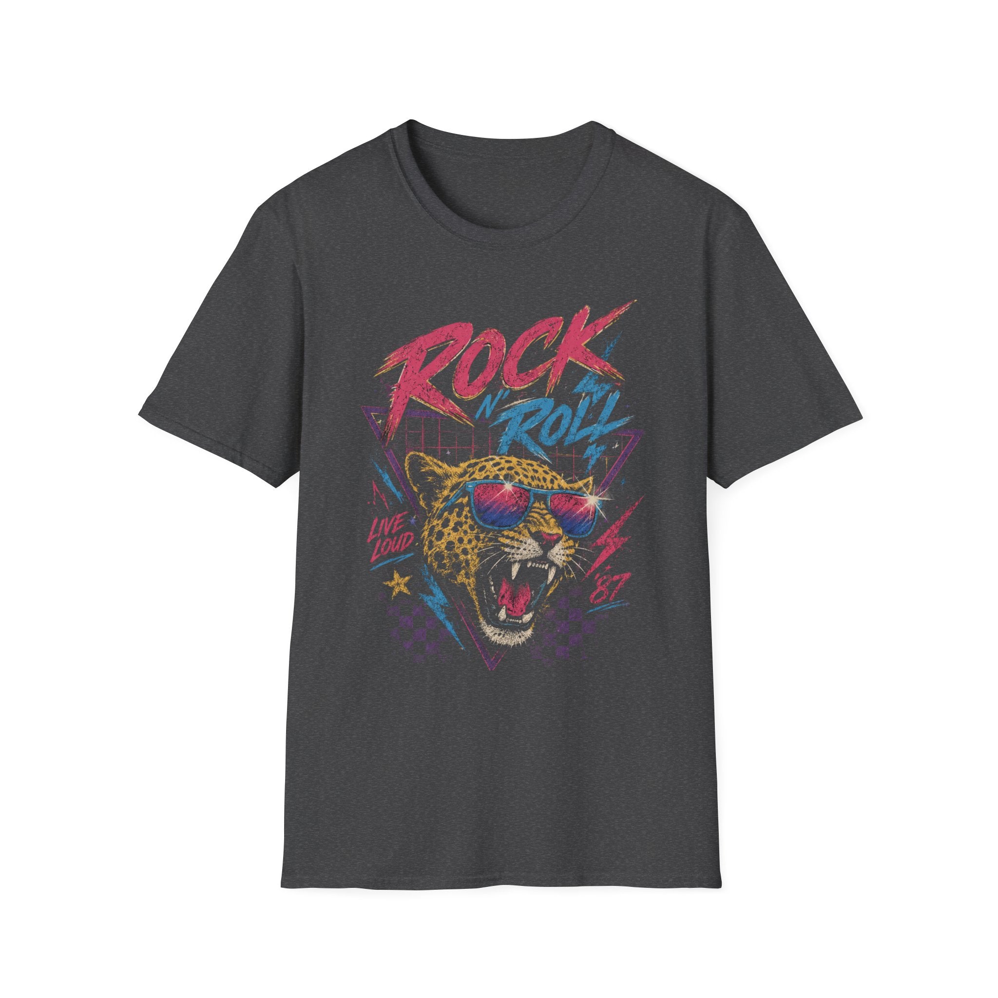 Rock 'n' Roll Leopard T-Shirt