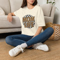 Mom Life Leopard Check Graphic T-Shirt
