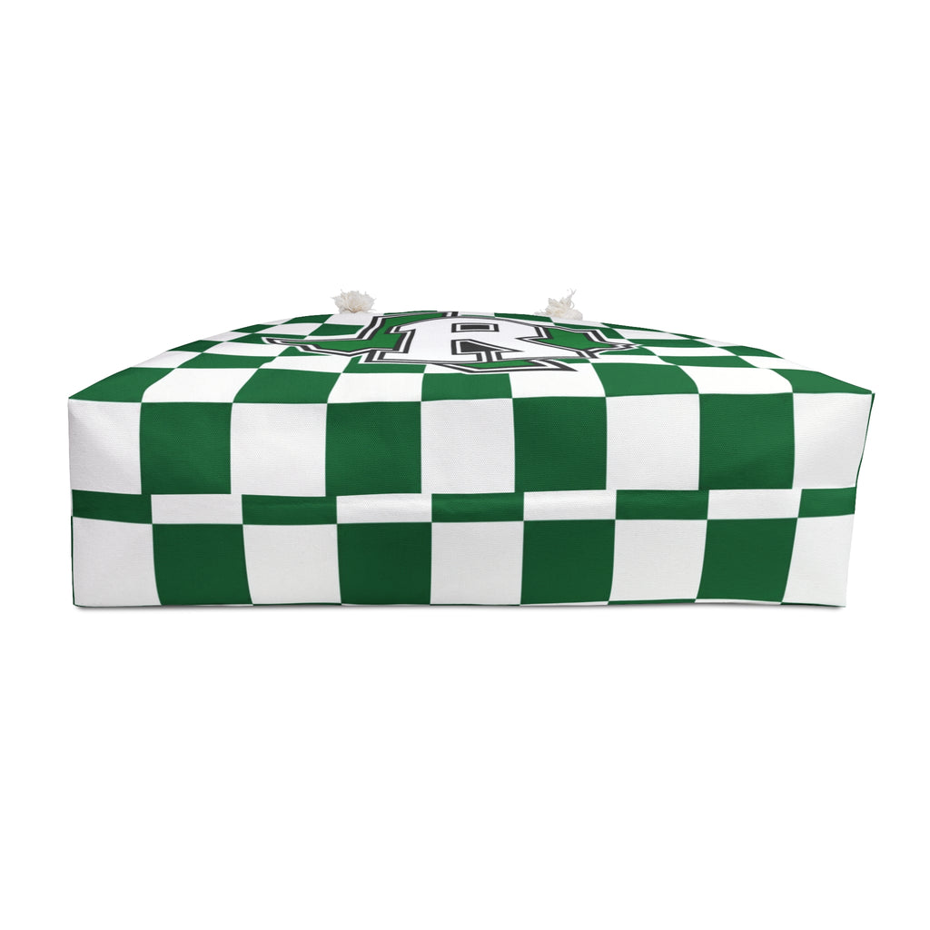 Ropes Logo - Green & White Travel Tote