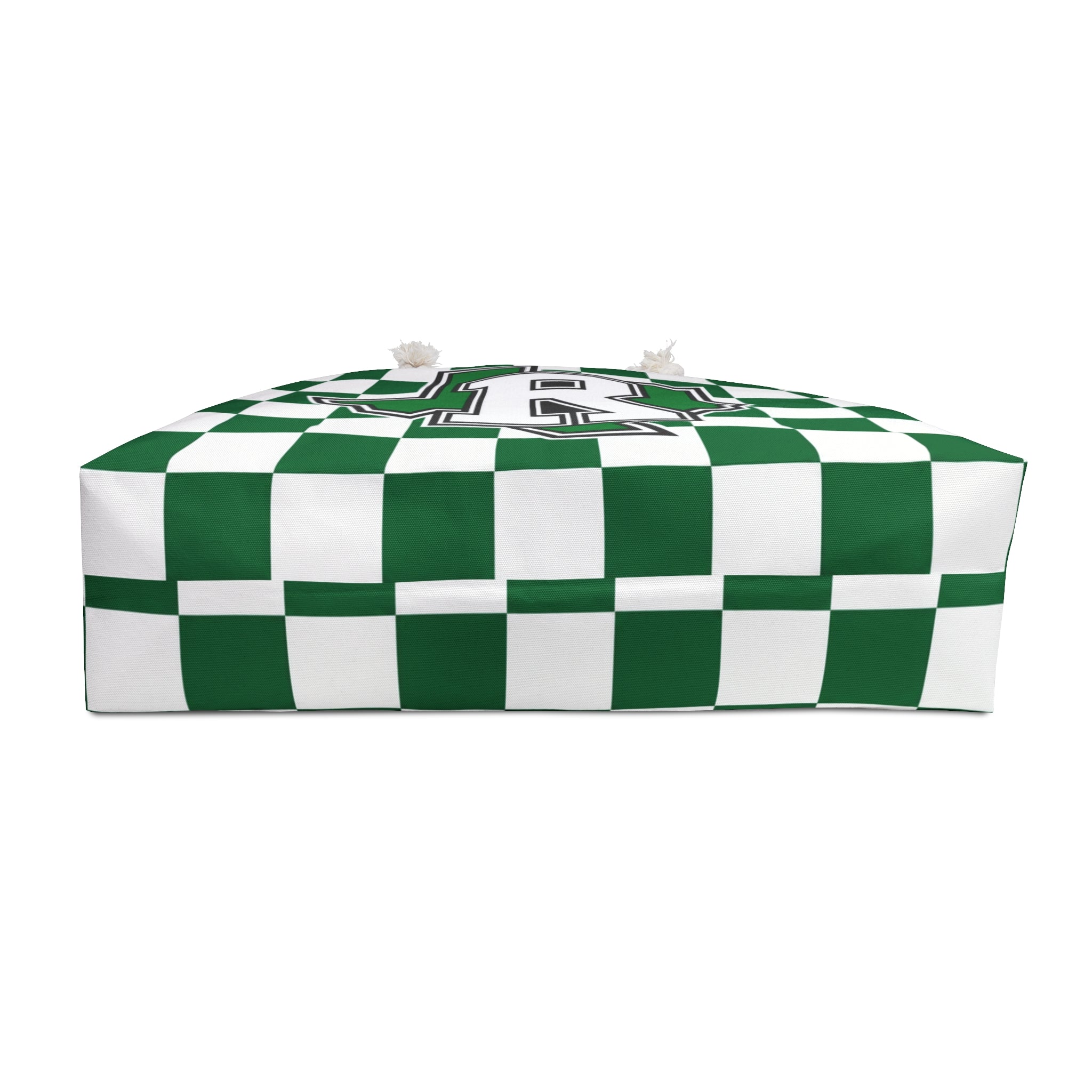 Ropes Logo - Green & White Travel Tote