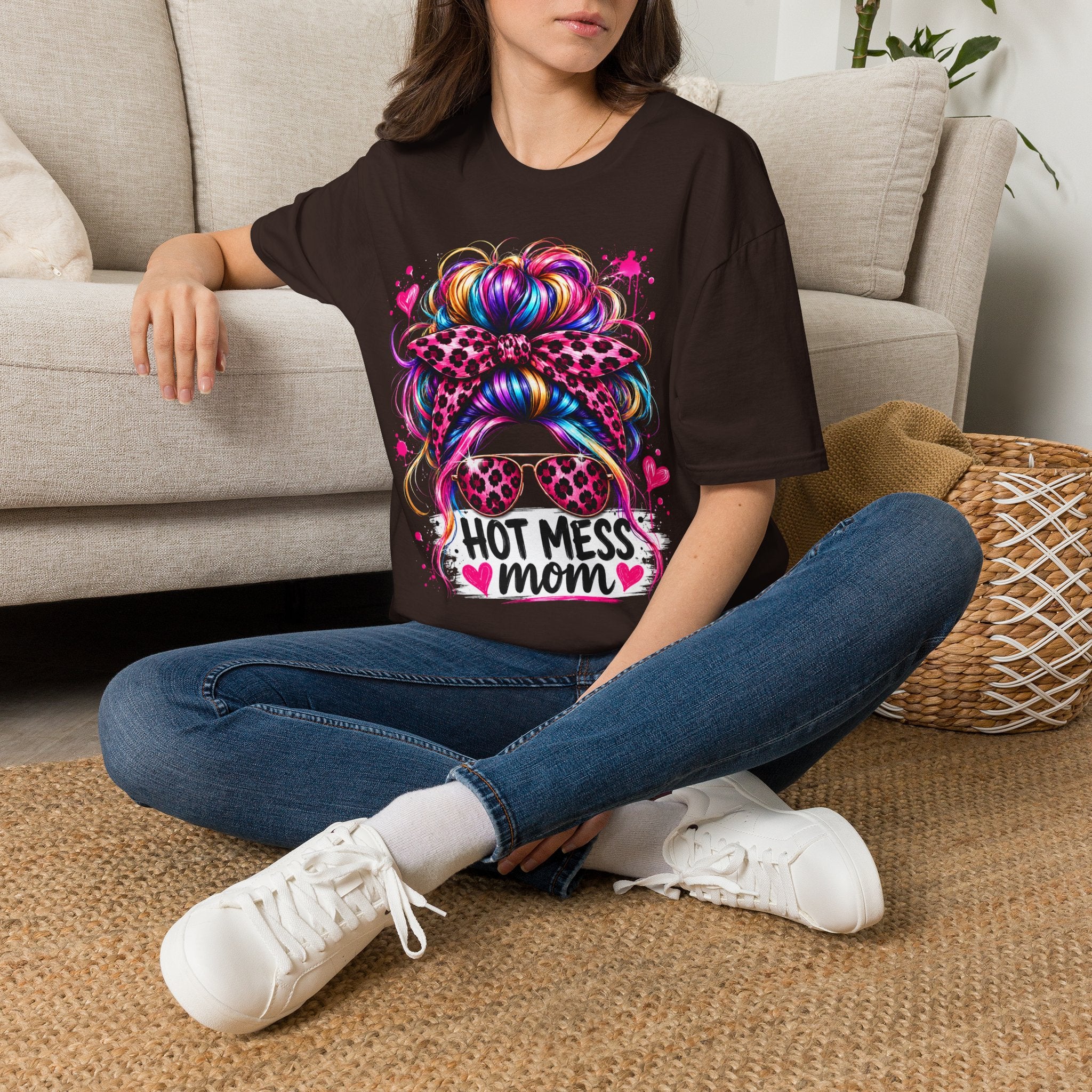 Hot Mess Mom T-Shirt