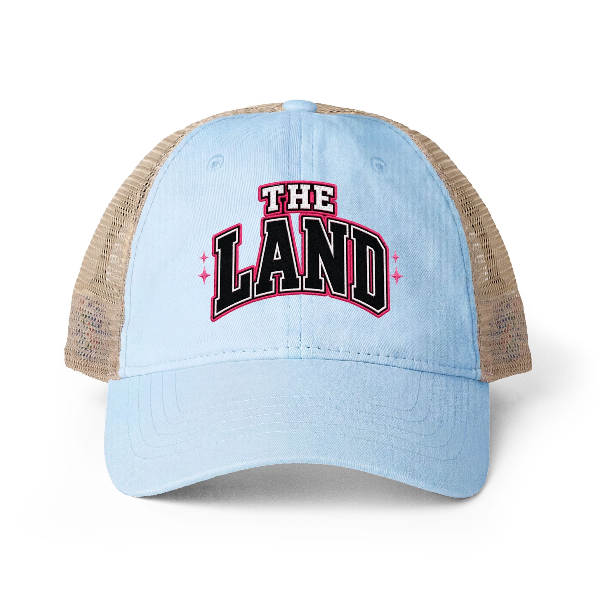 The Land Women's Washed Mesh-Back Cap
