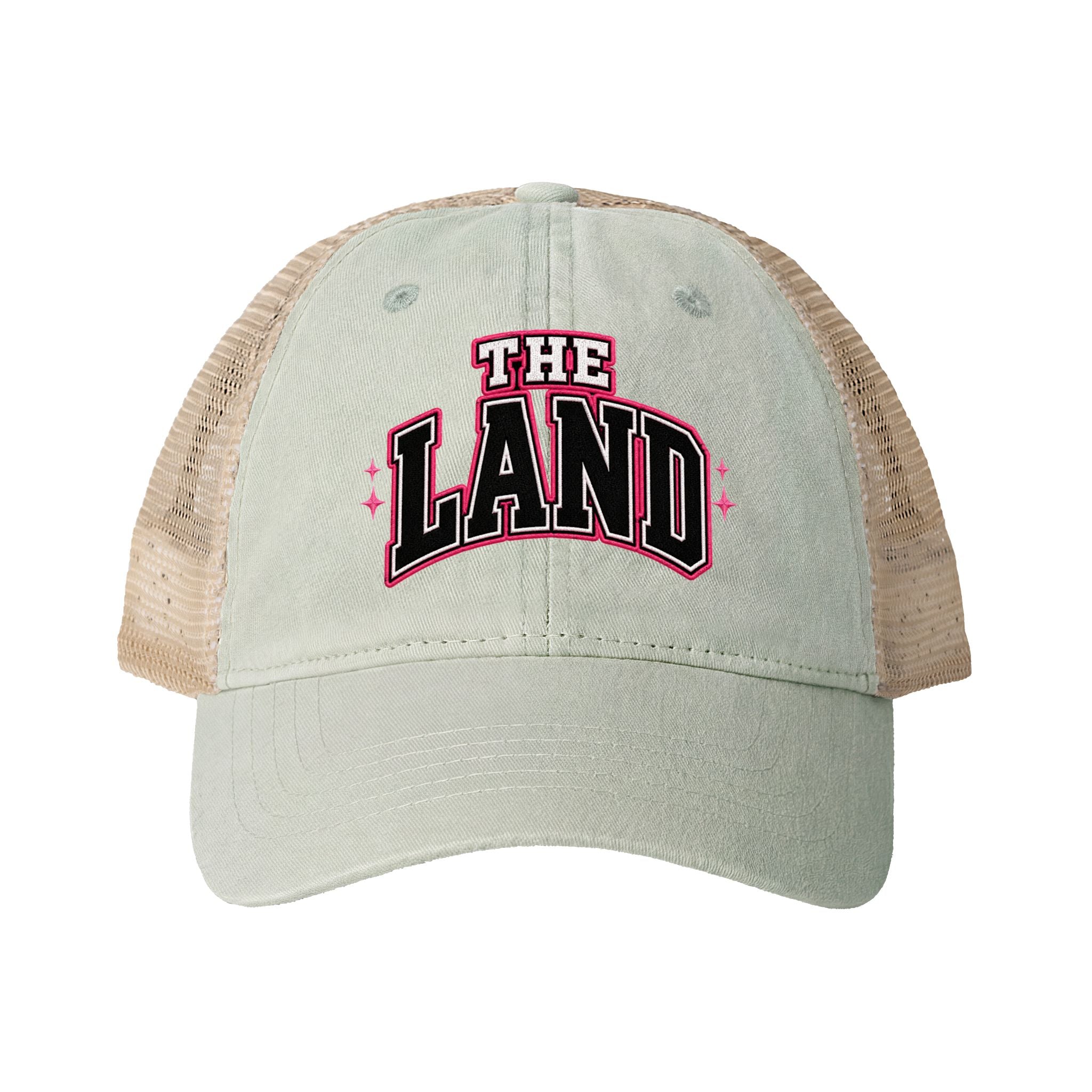 The Land Women's Washed Mesh-Back Cap