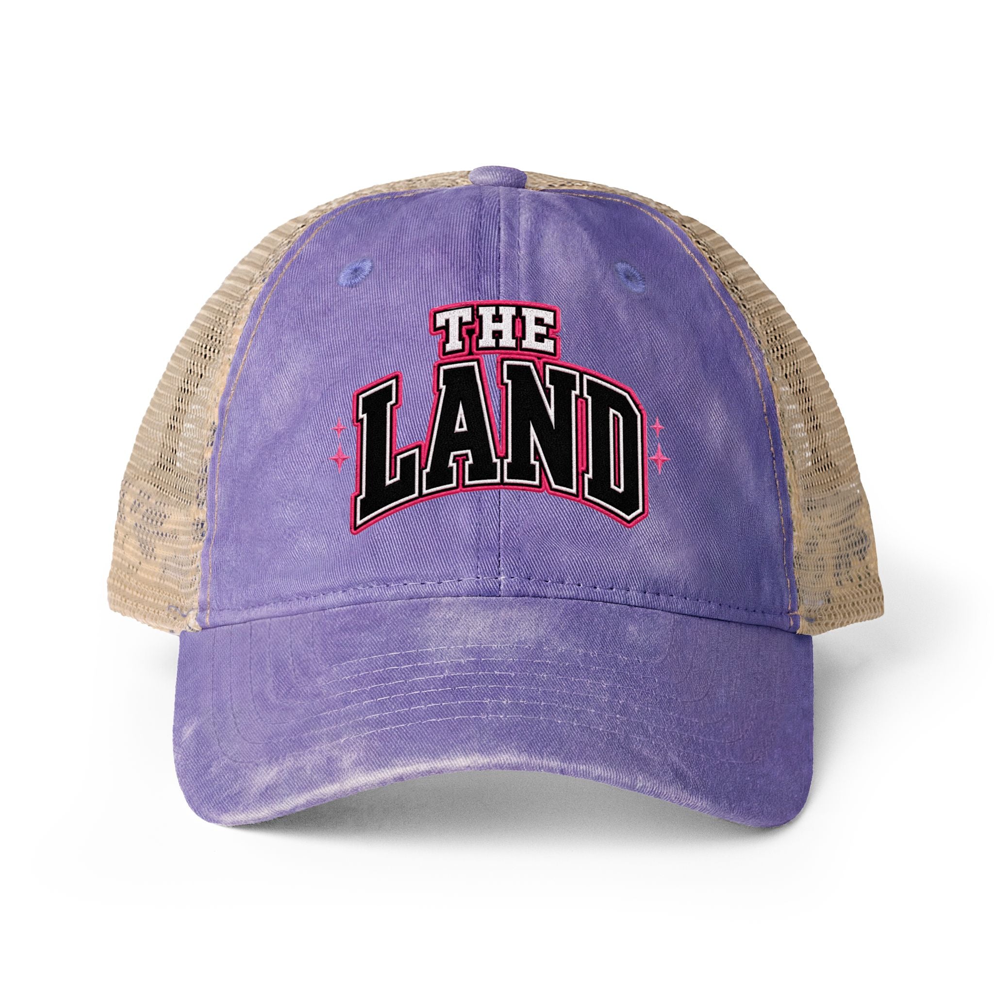 The Land Women's Washed Mesh-Back Cap