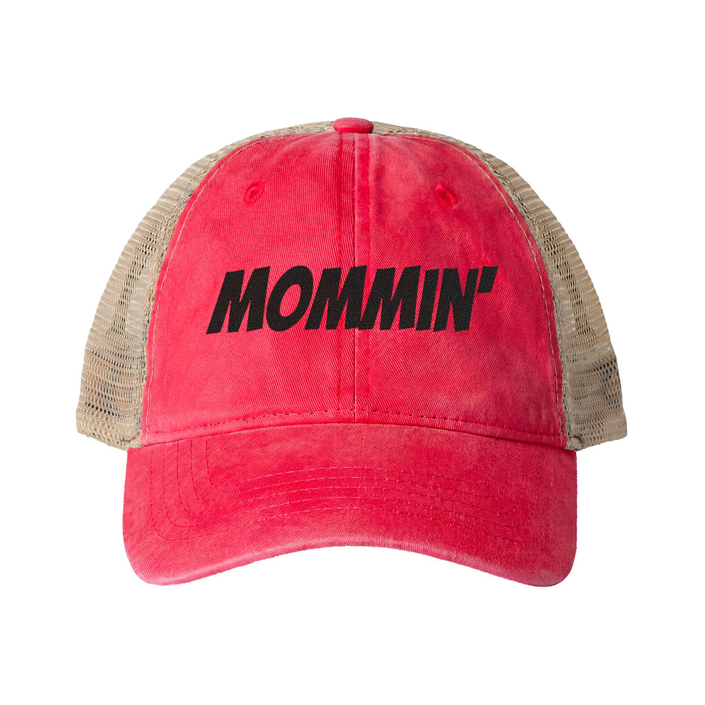 Women's Washed Mesh-Back Cap