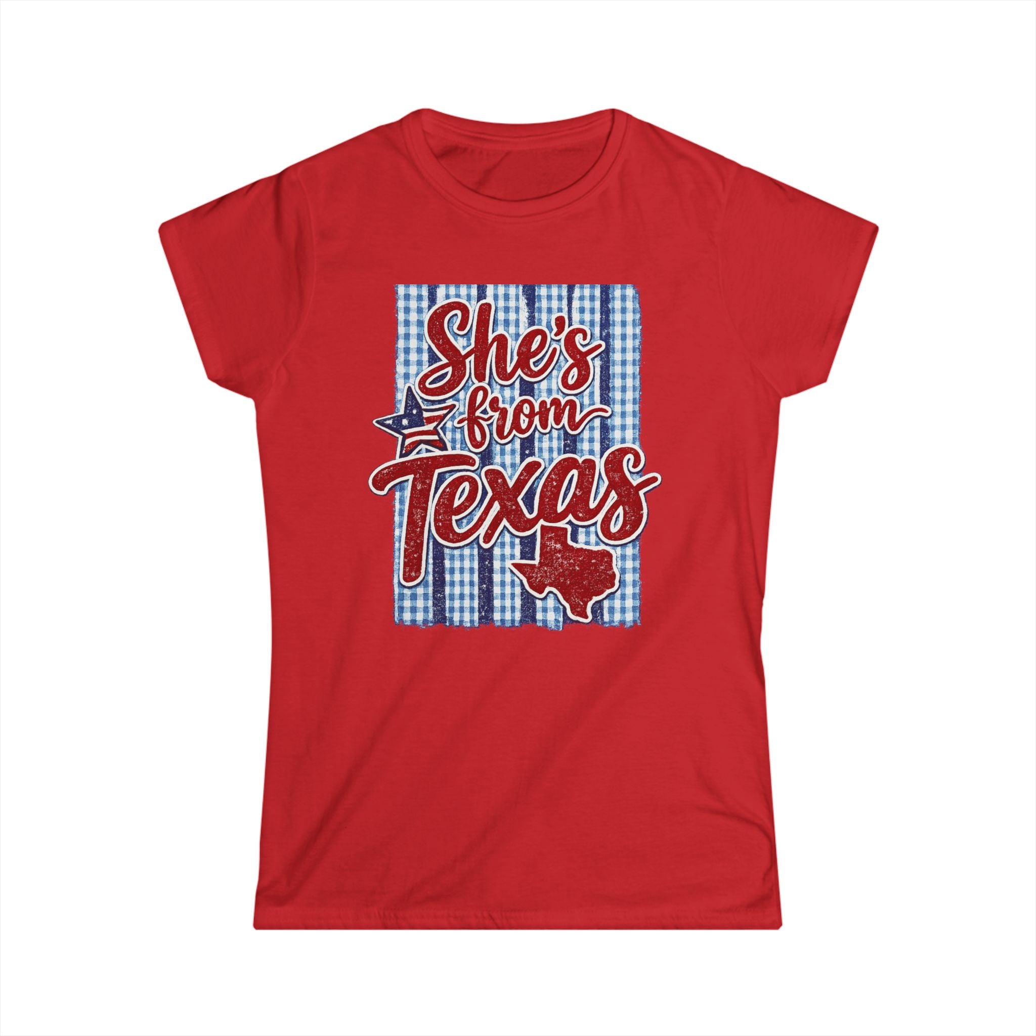 She's From Texas  T‑Shirt