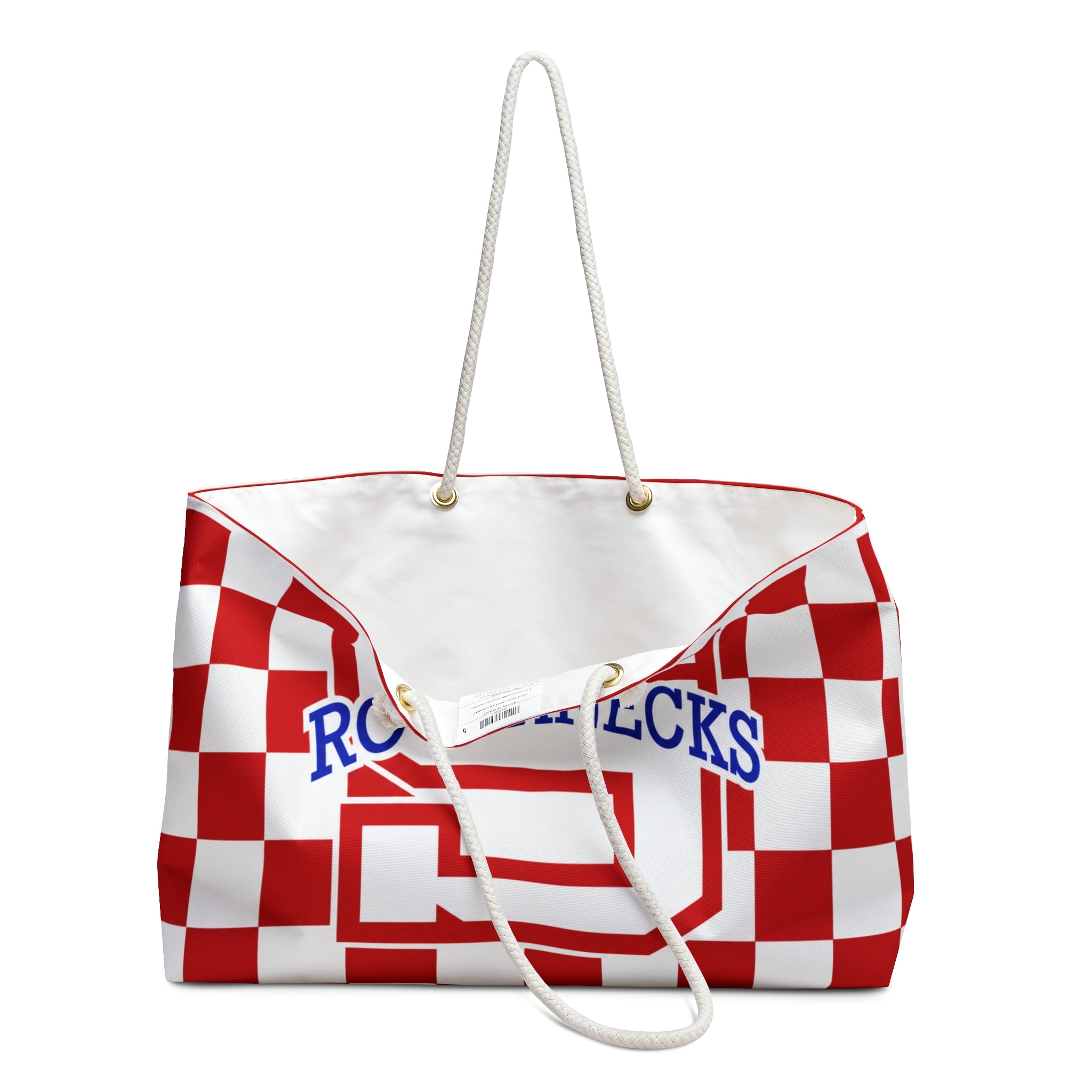Sundown Logo - Red & White Travel Tote
