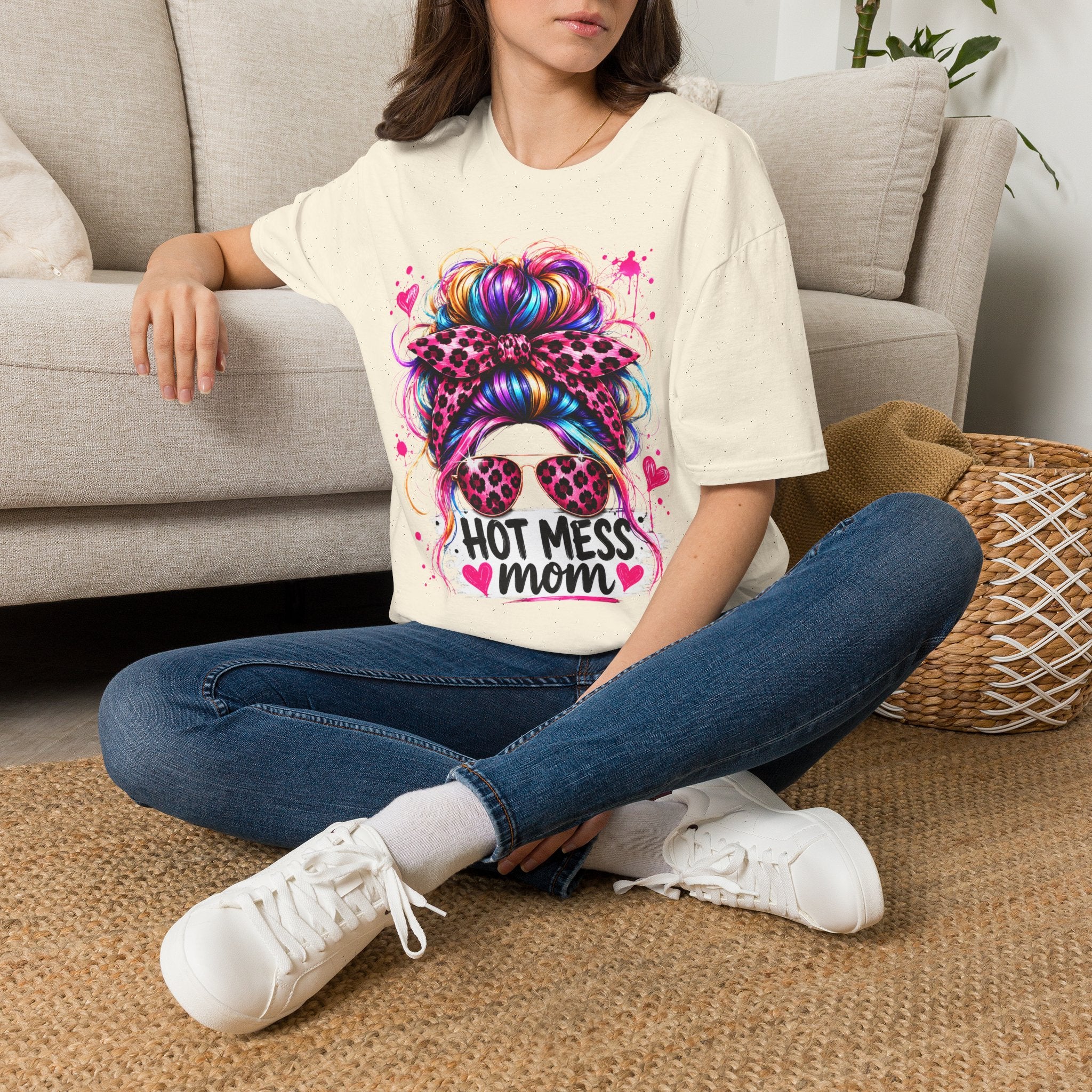 Hot Mess Mom T-Shirt