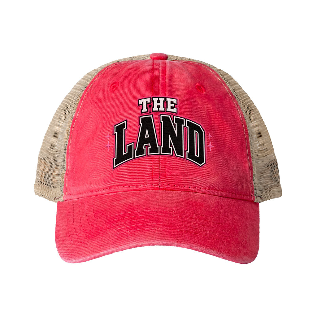 The Land Women's Washed Mesh-Back Cap