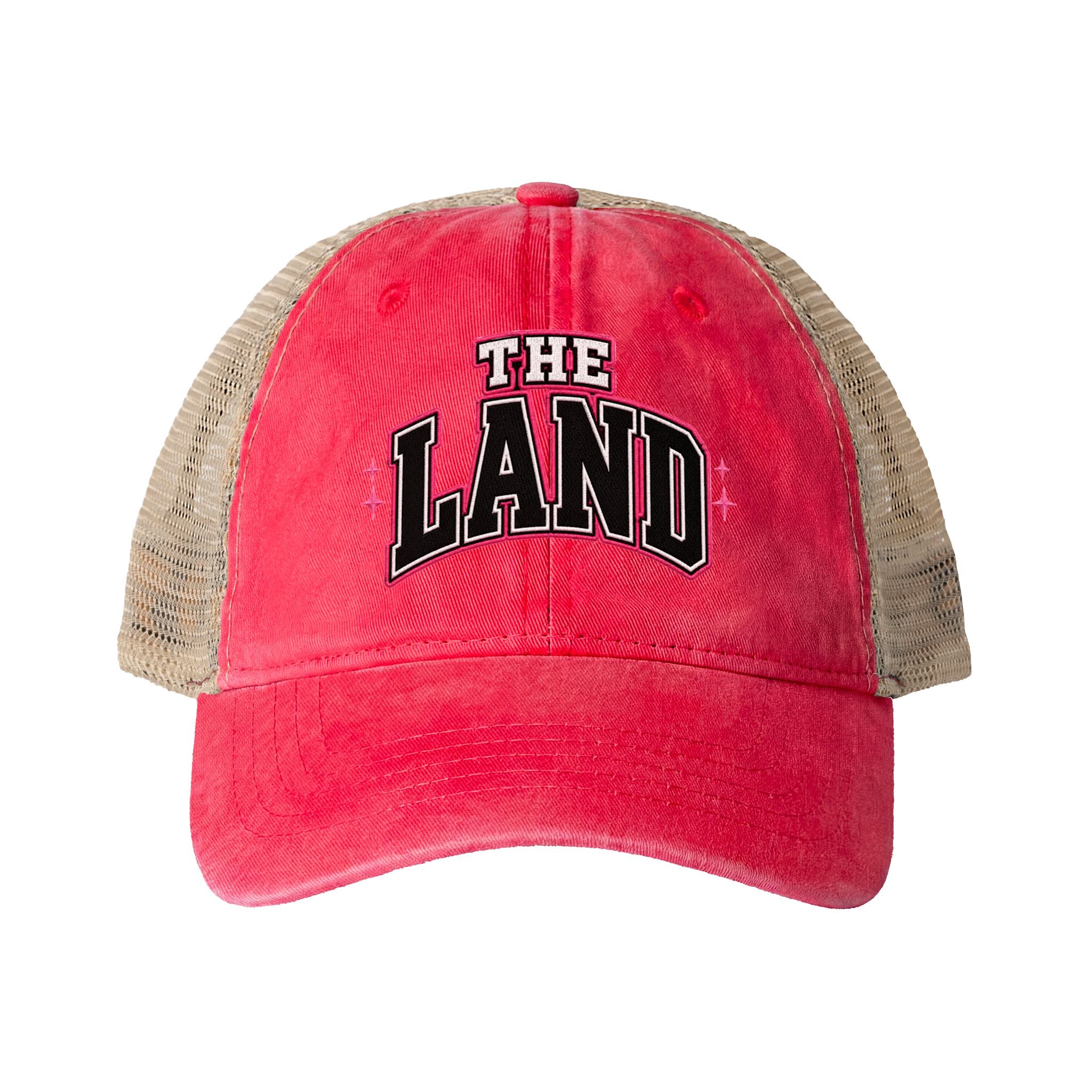 The Land Women's Washed Mesh-Back Cap