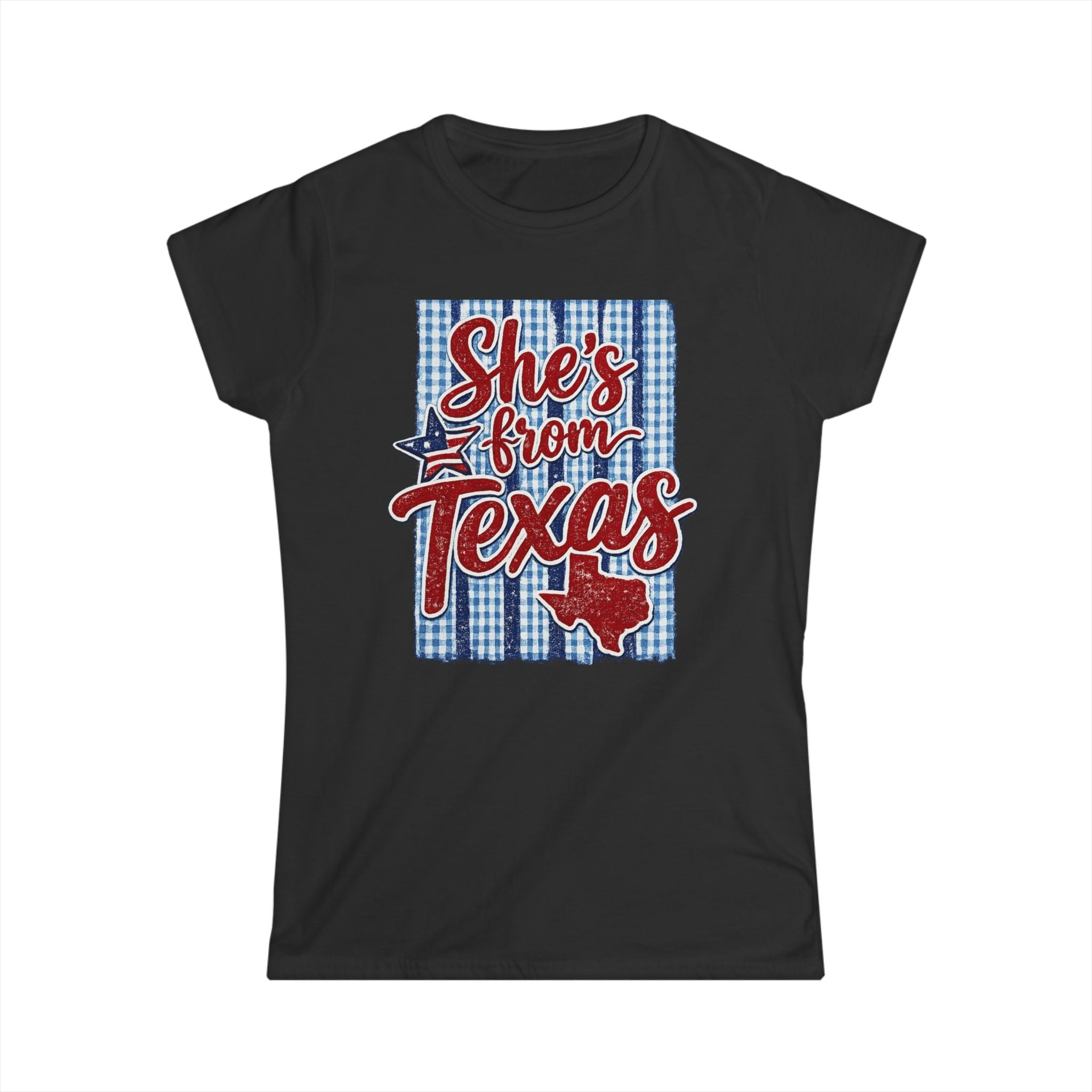 She's From Texas  T‑Shirt