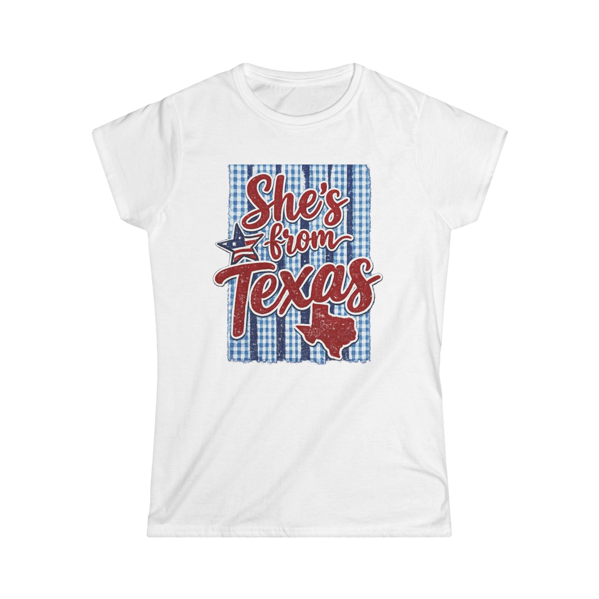 She's From Texas  T‑Shirt