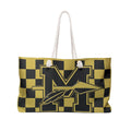 Morton Logo - Bold Black & Gold Travel Tote