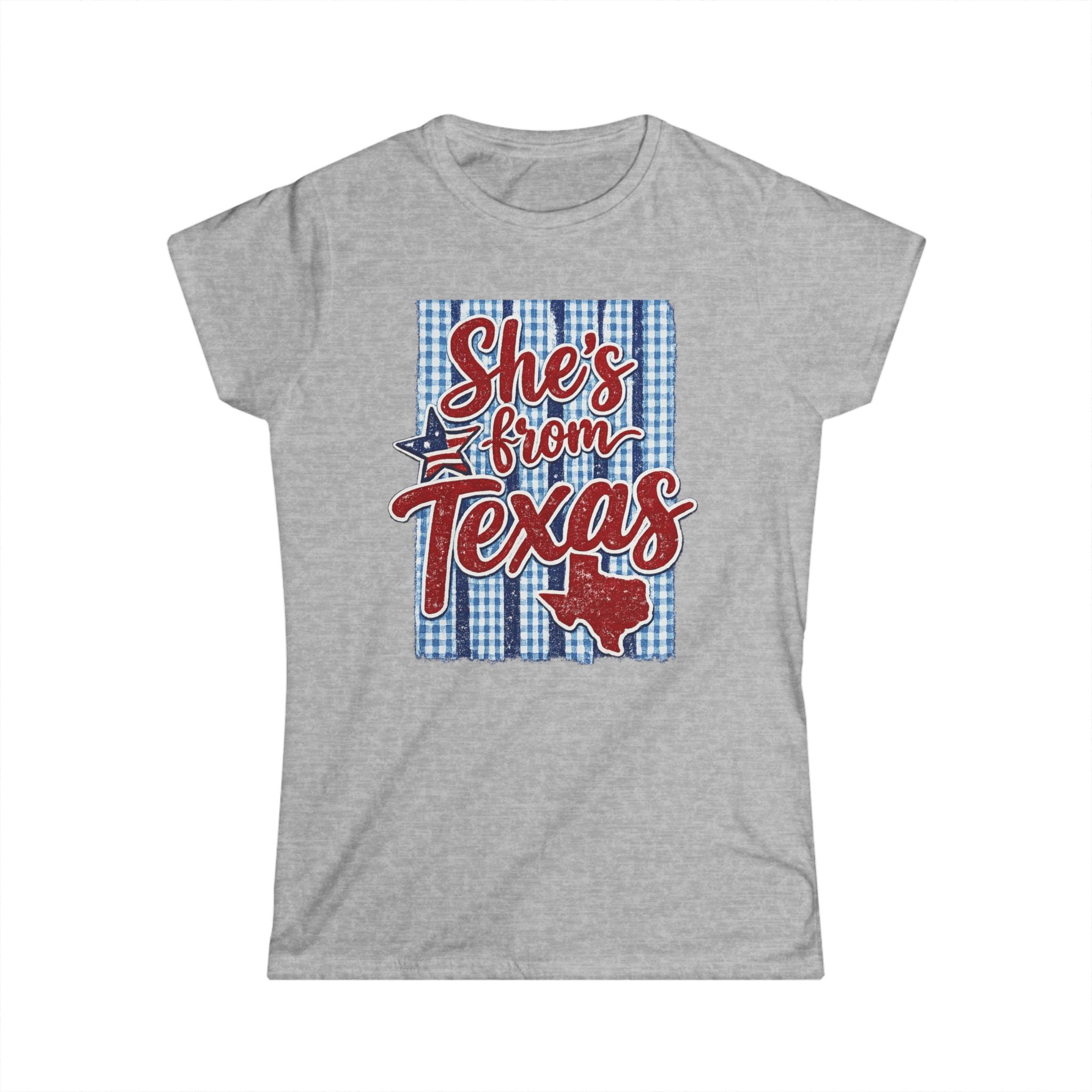 She's From Texas  T‑Shirt